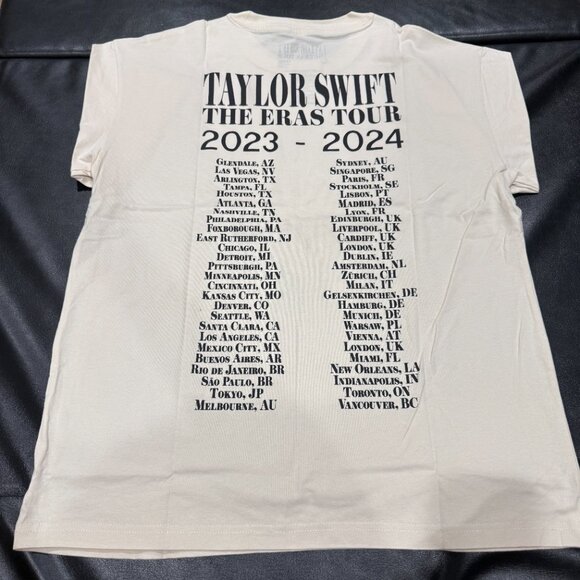 Taylor Swift | The Eras Tour Beige T-Shirt | Album - Picture 6 of 7